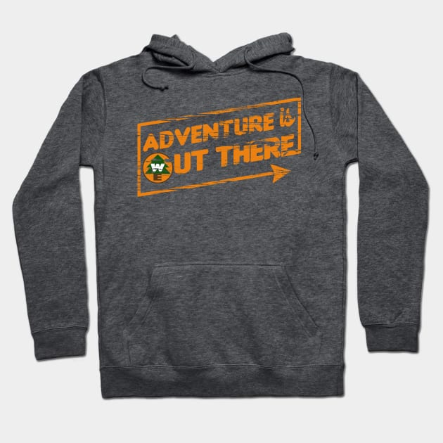 Adventure is Out There Hoodie by PopCultureShirts